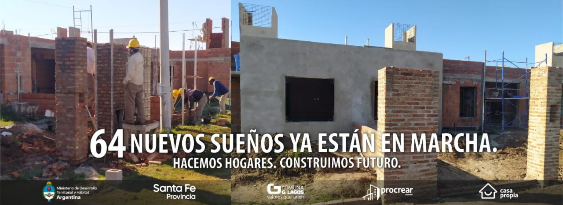 64 nuevos sueños ya están en marcha